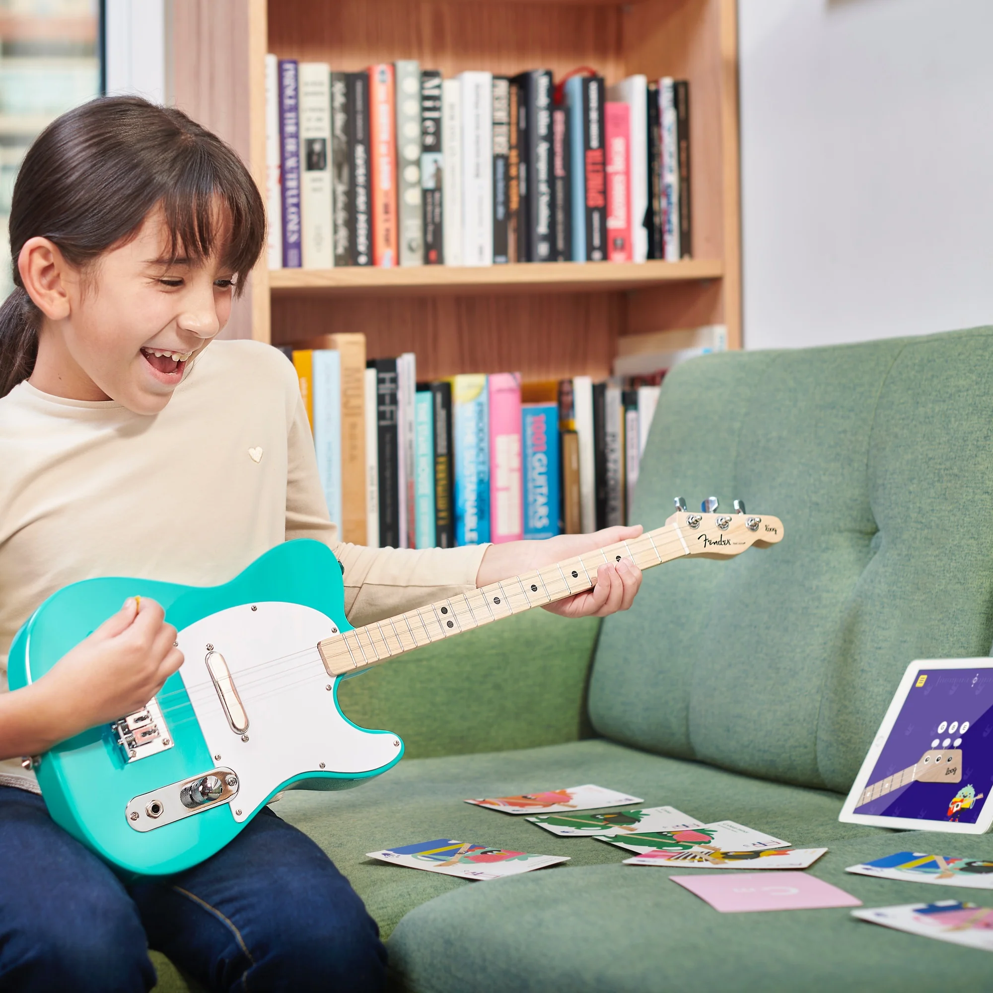 fender x loog electric guitar - Image 6