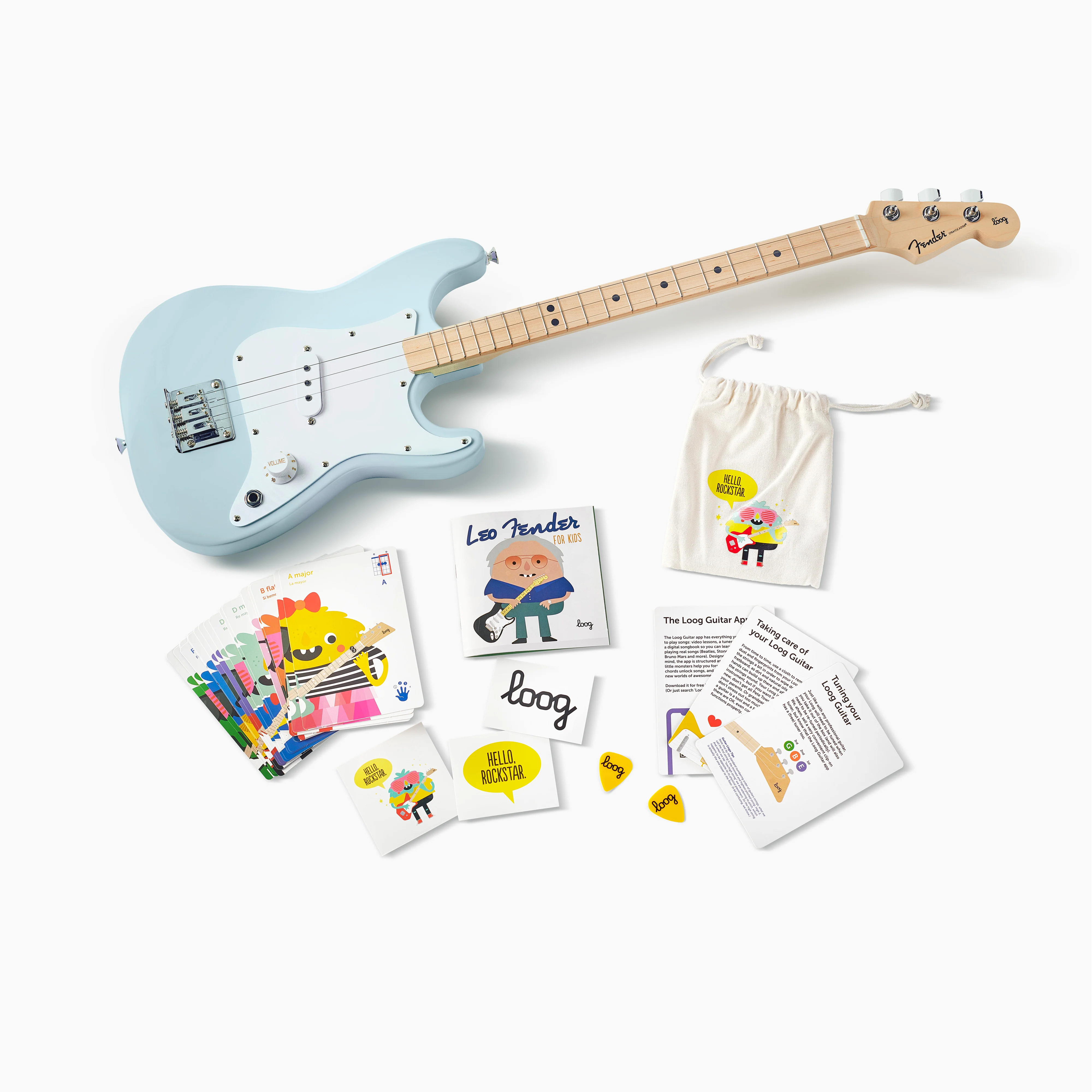 fender x loog electric guitar - Image 28